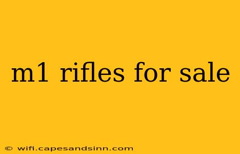 m1 rifles for sale