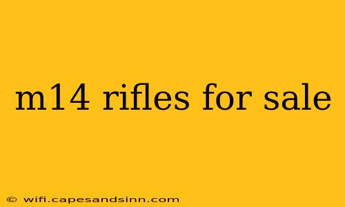 m14 rifles for sale