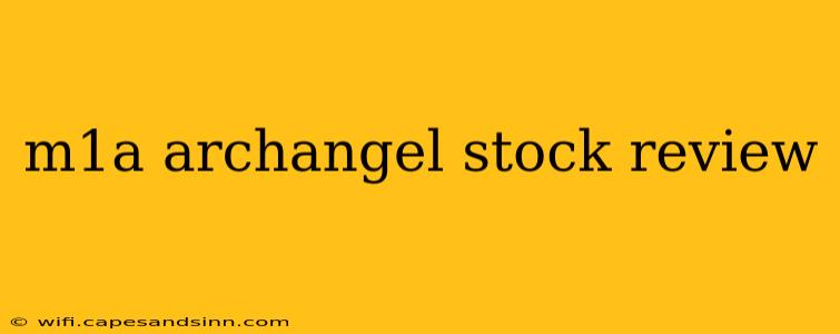 m1a archangel stock review