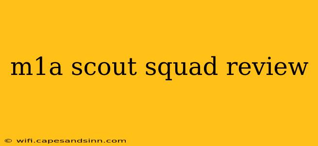 m1a scout squad review