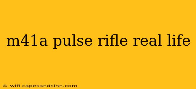 m41a pulse rifle real life