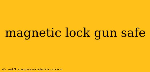 magnetic lock gun safe