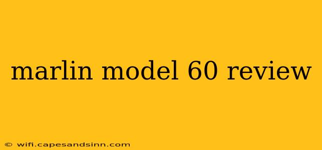 marlin model 60 review