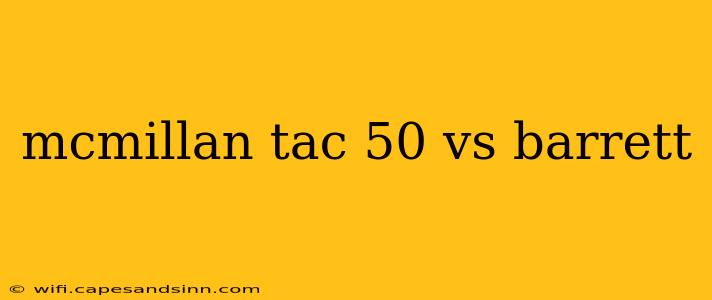 mcmillan tac 50 vs barrett