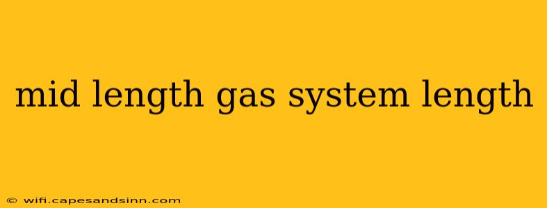 mid length gas system length