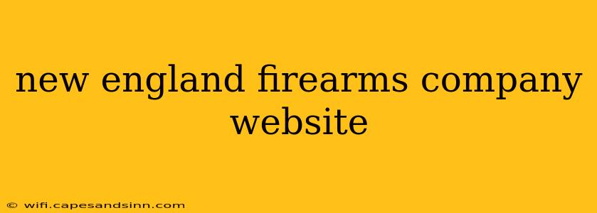 new england firearms company website