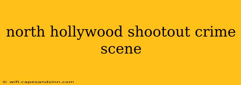 north hollywood shootout crime scene