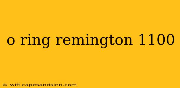 o ring remington 1100