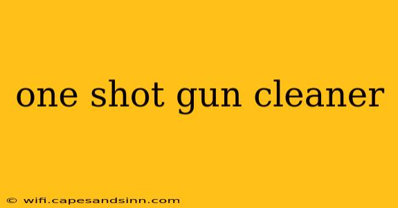 one shot gun cleaner