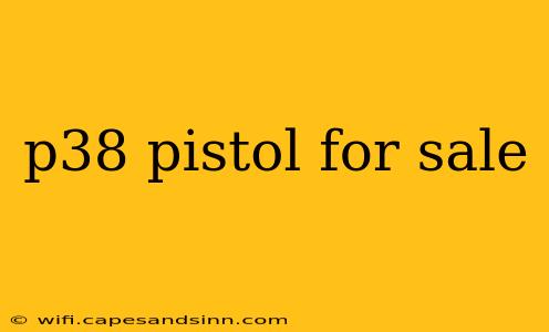 p38 pistol for sale