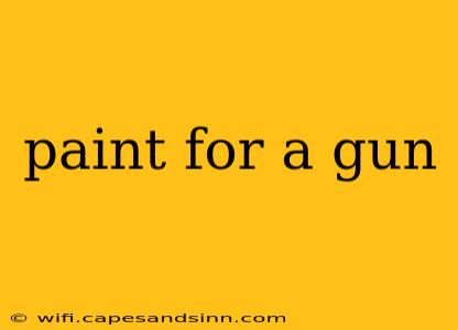 paint for a gun