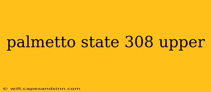 palmetto state 308 upper