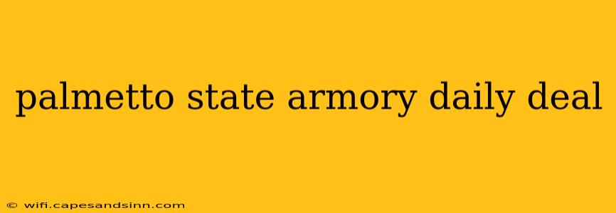 palmetto state armory daily deal