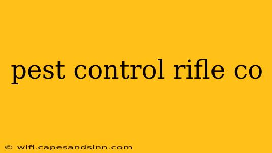 pest control rifle co