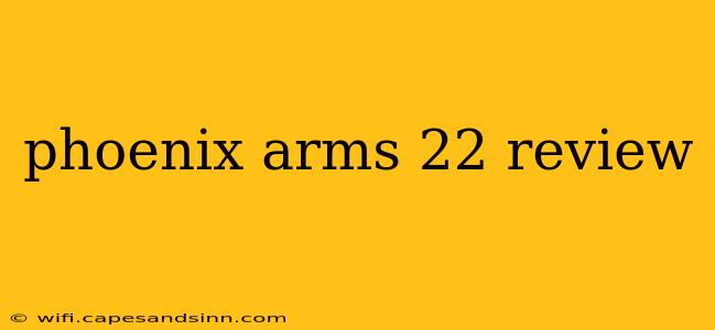 phoenix arms 22 review