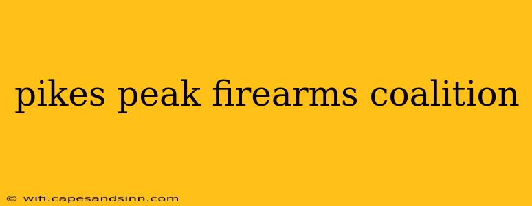 pikes peak firearms coalition