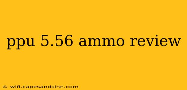 ppu 5.56 ammo review