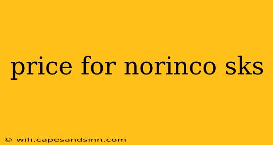 price for norinco sks