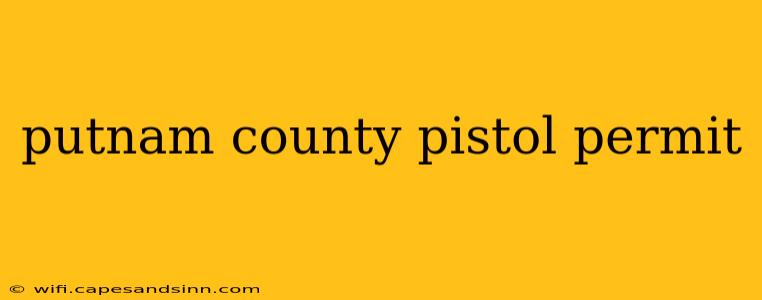 putnam county pistol permit