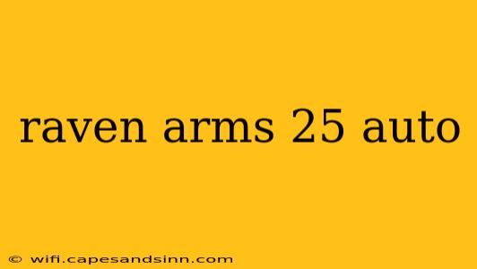 raven arms 25 auto