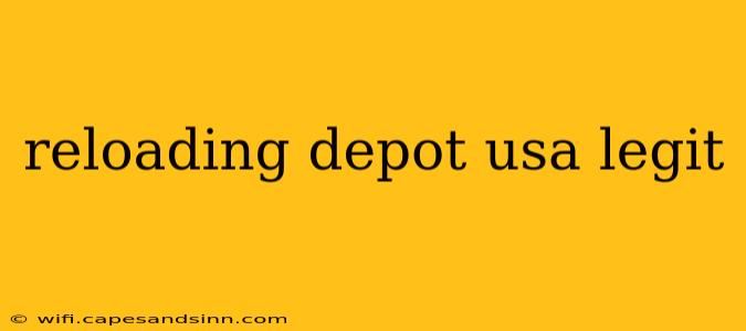 reloading depot usa legit