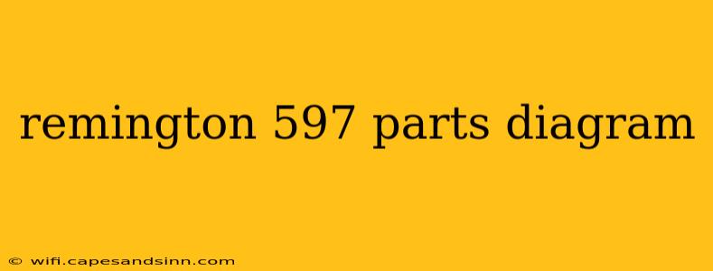 remington 597 parts diagram