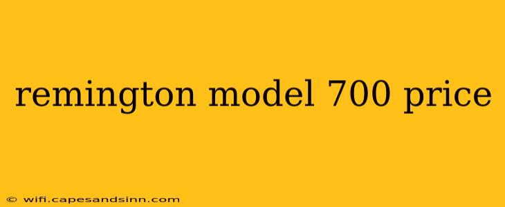 remington model 700 price