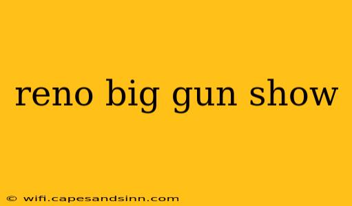 reno big gun show