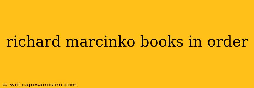 richard marcinko books in order