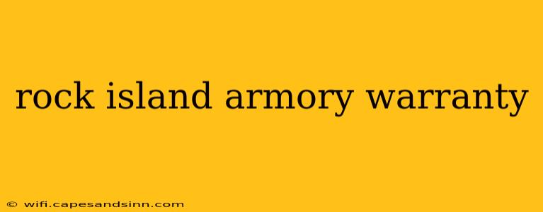 rock island armory warranty