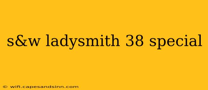 s&w ladysmith 38 special