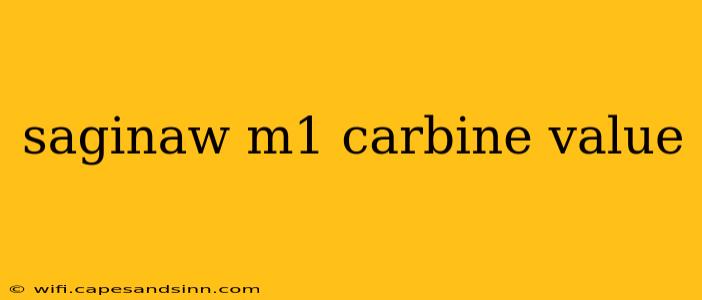 saginaw m1 carbine value