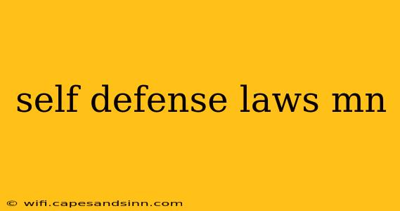 self defense laws mn