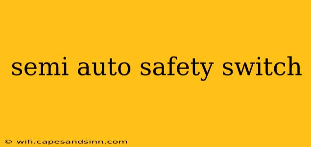 semi auto safety switch