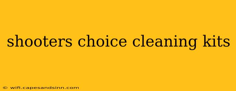 shooters choice cleaning kits