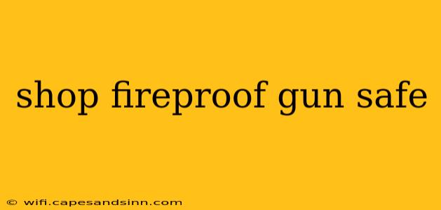 shop fireproof gun safe