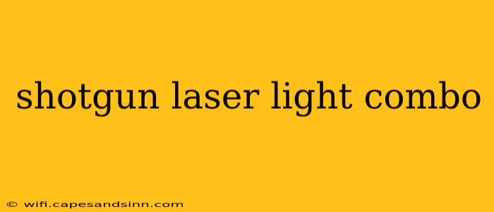 shotgun laser light combo