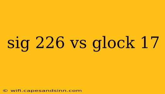 sig 226 vs glock 17