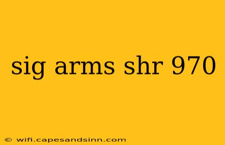 sig arms shr 970