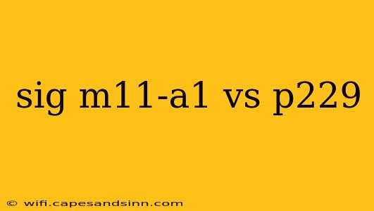 sig m11-a1 vs p229