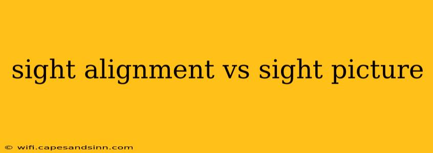 sight alignment vs sight picture