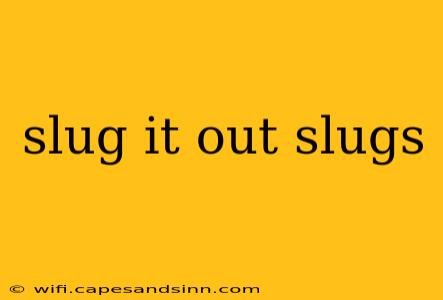 slug it out slugs