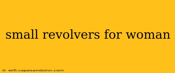 small revolvers for woman