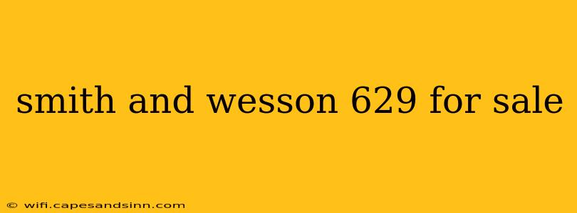 smith and wesson 629 for sale