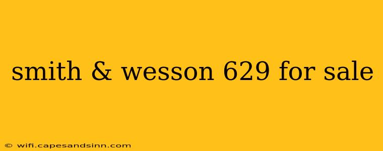 smith & wesson 629 for sale