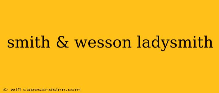 smith & wesson ladysmith