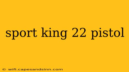 sport king 22 pistol