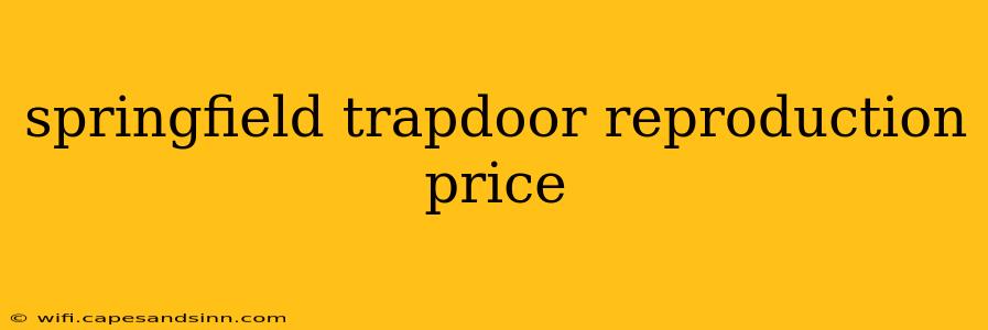 springfield trapdoor reproduction price