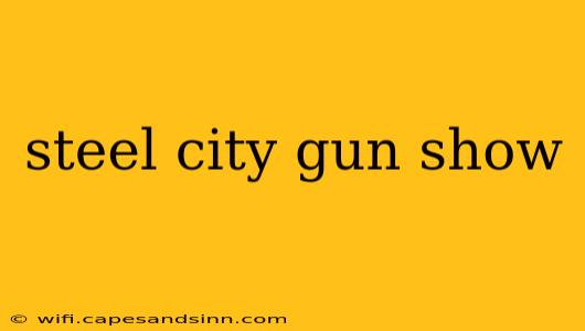 steel city gun show