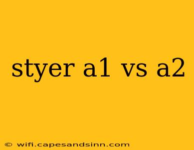 styer a1 vs a2